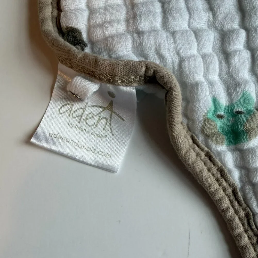 Aden + Anais Multi-Use, Muslin Burpy Bib 100% Cotton Muslin